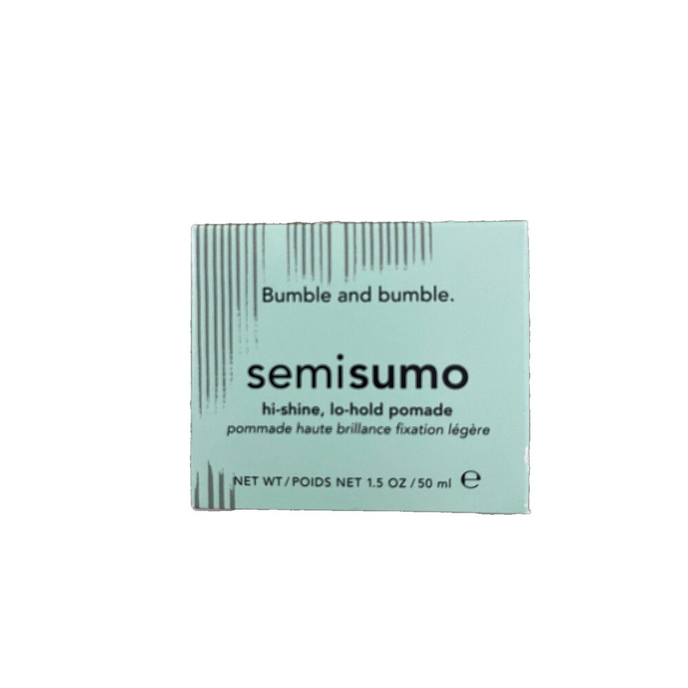New Bumble and bumble semisumo hi-shine, lo-hold pomade 1.5 oz